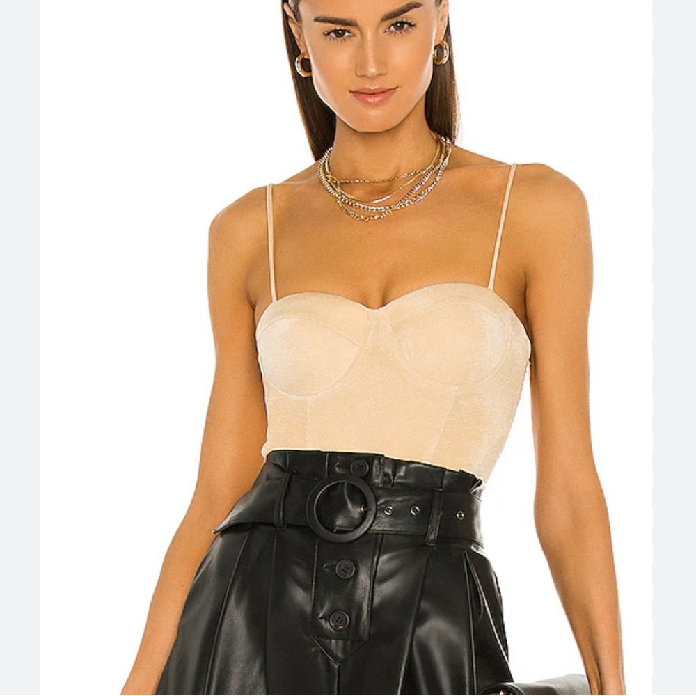 NWT! Misha x revolve nude bodysuit